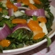 Mandarin Salad Margherita with Wasabi Dijon Dressing