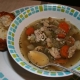 Chicken Vegetable Soup & Cheesy Garlic Biscuits
